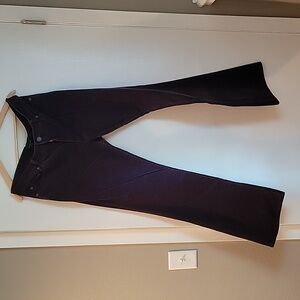 Banana Republic Factory, dark purple corduroy, slim bootcut, women's size 31.